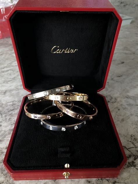 cartier skinny love bracelet|cartier love bracelet no screw.